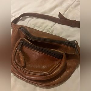 Vintage leather Fanny pack